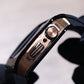 Race Collection SS Apple Watch Band (Black on Rose Gold)